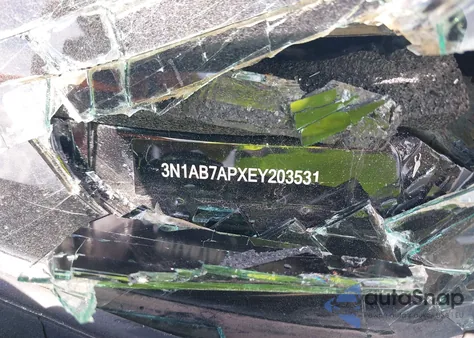 2014 Nissan Sentra S from USA, damaged, VIN 3N1AB7APXEY203531